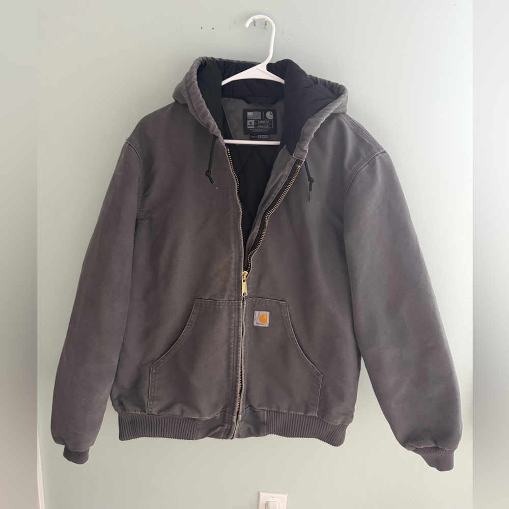 CARHARTT FLANNEL LINED JACKET - image 1